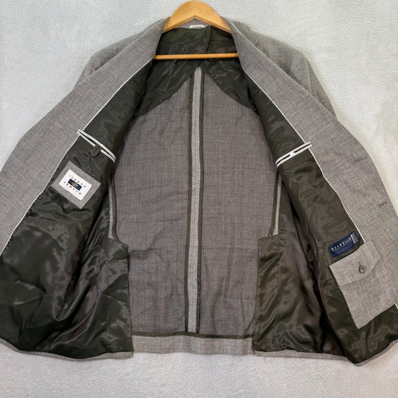 Joseph Abboud Heritage Blazer Mens 44R Wool Linen GUABELLO Sport Coat Jacket EUC - Picture 4 of 12